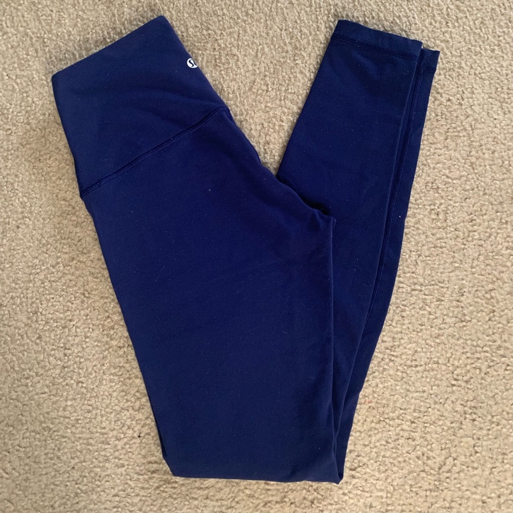 Lululemon Wunder Under high waisted leggings 28”